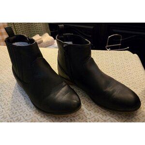 Girls Size 3, Cat & Jack Black Ankle Boots